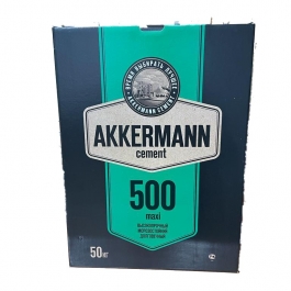 Akkermann cement марка 500 мешок 25 кг.